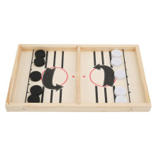 Desktop Wooden Hockey Game Medium Interactive Parent-Child Battle Toy