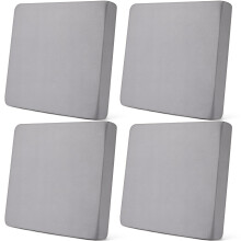 Newwiee Set of 4 Stretch Outdoor Patio Cushion Covers Sofa Couch Seat Chair Slipcovers Waterproof Cushion Cover Replacement Furniture Protector for P