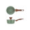 KASANOVA Saucepan with one Handle 16 cm with lid Green New Ceramic 6