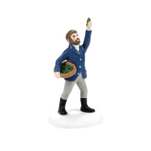 Department 56 Dickens Village Accessories Feeding Time for The Calf Figurine, 3 Inch, Multicolor