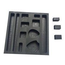 OTOOLWORLD 11 in 1 Graphite Casting Ingot Mold Metal Refining Scrap Bar Shield Water Droplet, black, 11kong