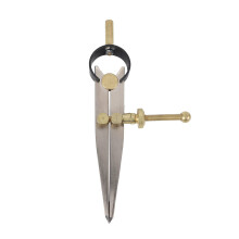 Chavisenty Leather Craft Rotating Craft Tool DIY Wing Divider Adjustable Steel Leather Rotating Tool Wing Divider Spacing Compass Edge Creaser