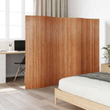 LXYZWRW Room Dividers,Room Divider聽Brown 165x250 cm聽Bamboo
