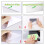 ARSMOGEN 4 Pieces Flexible 6" x 9" Self-Adhesive Non-Glass Plastic Mirror Sheets 5
