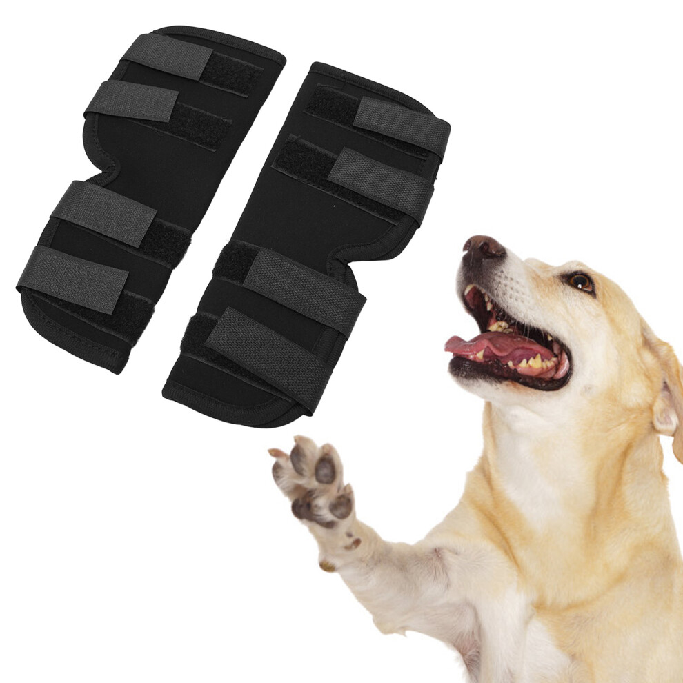 Breathable Dog Knee Brace, Pain Relief, Support, Post-Surgery Recovery L
