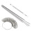 Easy-to-Use Aluminium Ring Sizer Tool with Clear Size Markings 3
