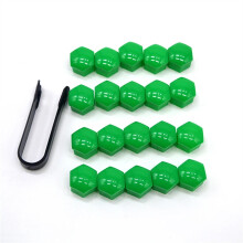 Wheel Nut Covers 20Pcs 17/19/21mm Car Wheel Nut Bolt Head Cover Cap Protective Exterior Decoration