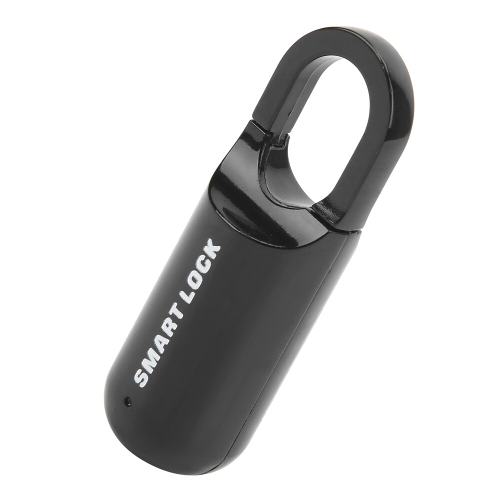 Smart Fingerprint Padlock 10 Prints Rechargeable Zinc Alloy Body 7891378614011
