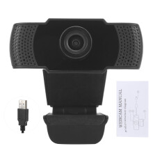 Cámara web HD para videoconferencias, micrófono incorporado, color real, alta definición, cámara web de 2 MP con micrófono estéreo y reducción