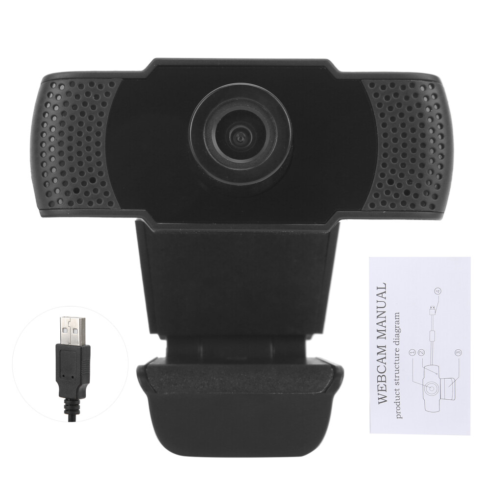 Hd Webcam For Video Conferencing, Built-In Microphone True Color High Definition 2Mp Web Cam With Stereo Microphone And Noise Reduction Plug And Play 9423501881335