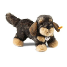 Moritz Dachshund, Dark Grey Tipped - Plush Soft Toy