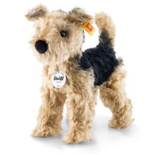 Terri Welsh Terrier, Golden Brown/Black - Plush Soft Toy