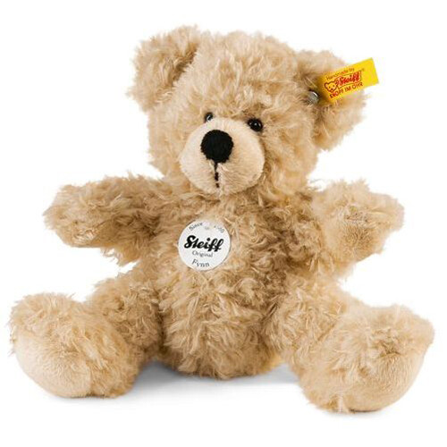 Steiff Fynn Teddy Bear, Beige 18cm - Plush Soft Toy