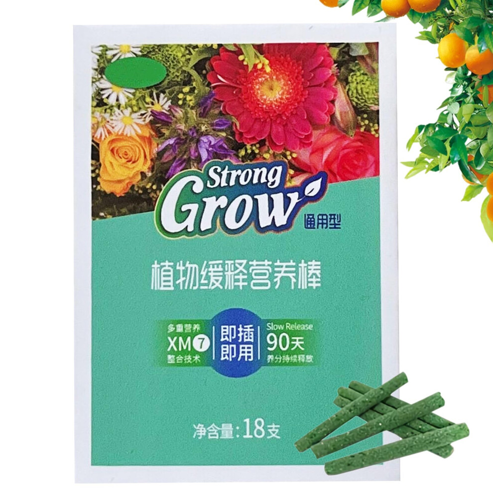 Plant Fertilizer Sticks Organic Plant Food for Indoor and Potted Plants with  Nutrition Balance