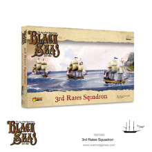 Black Seas: 3rd Rates Squadron (1770-1830) - Tabletop Miniatures Wargame