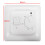 Single Switch Box Compatible Thermostat with Heating Indicator 2