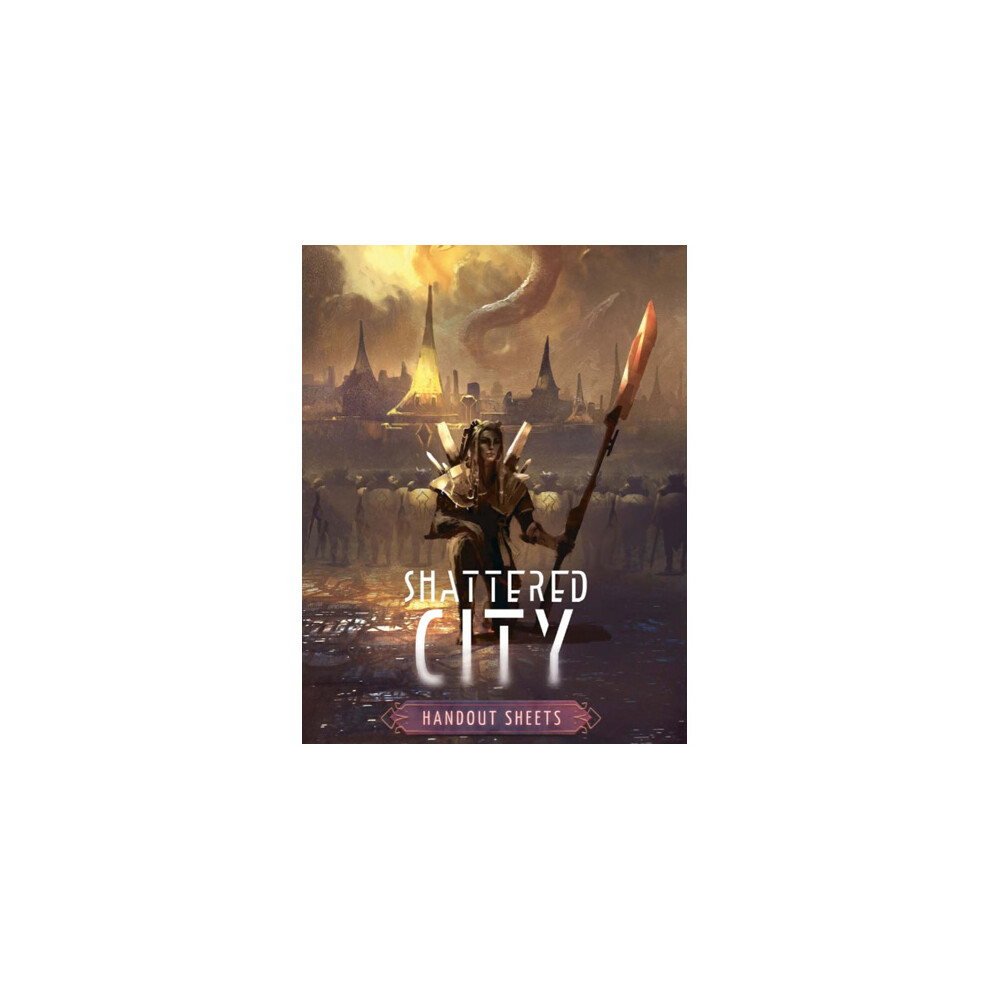 Asmodee Shattered City Rpg: Handout Sheets