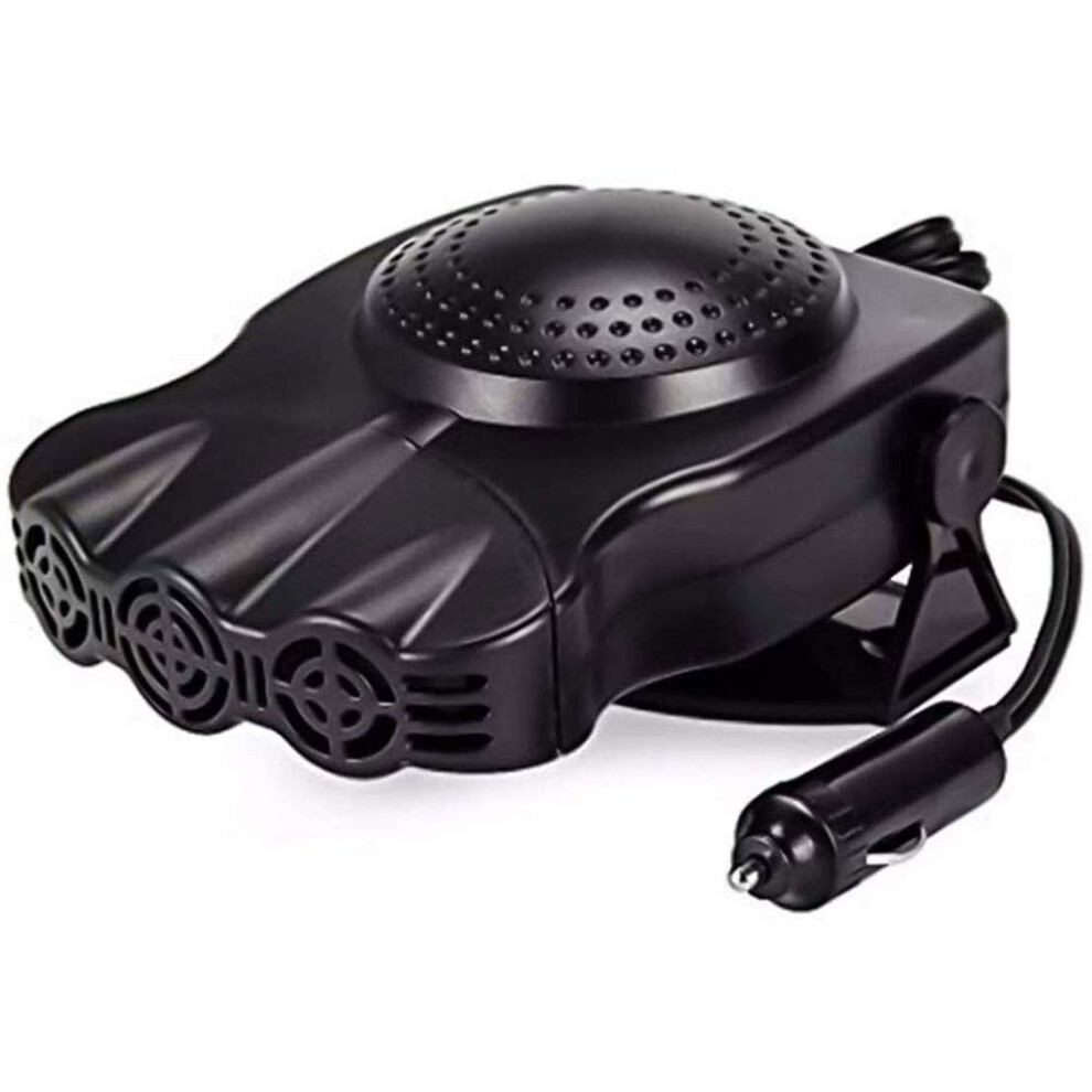 12V Car Heater And Defroster Fan With Three Air Outlets, Rapid Window Defrost, 180 Rotary Base 9199774955478
