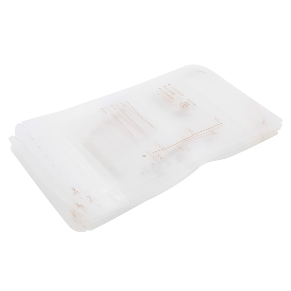 10PCS 200ML Breastmilk Storage Bags with Double Zipper Seal