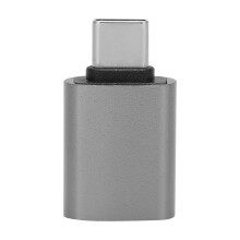 Adaptateur USB-C vers USB OTG haute vitesse pour MacBook, iPad, Samsung, Dell, Surface et iPhone 15. Compatible avec divers périphériques USB.