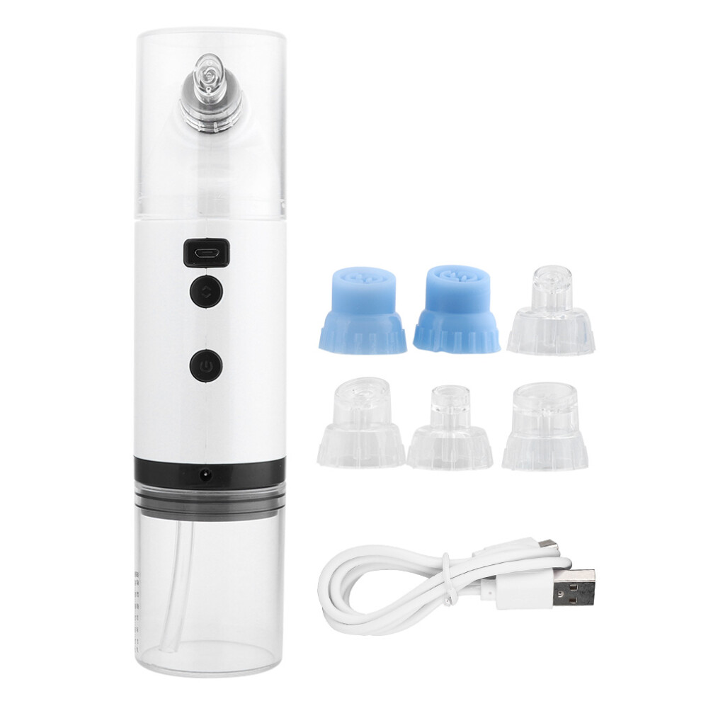 Professional Skin Care Blackhead Remover, Safe Effective Vacuum Adsorption Technology Pore Extractor for Deep Facial Cleansing, Customizable Suction