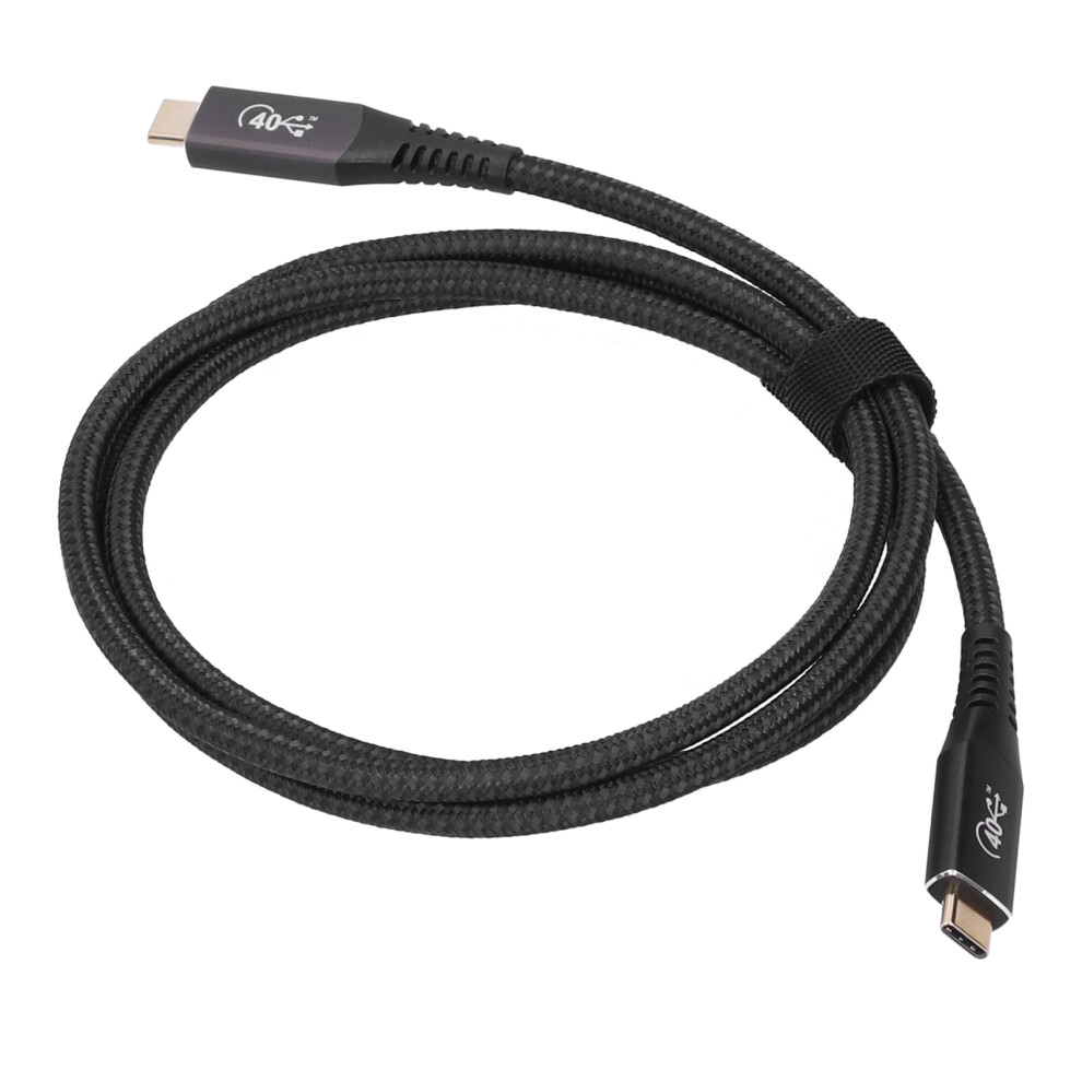 Thunderbolt Compatible Usb4 Cable 40Gbps Data Transfer Rate Fast Charging Technology Up To 240W For High Resolution Monitors And Strong Compatibility 9773935152267