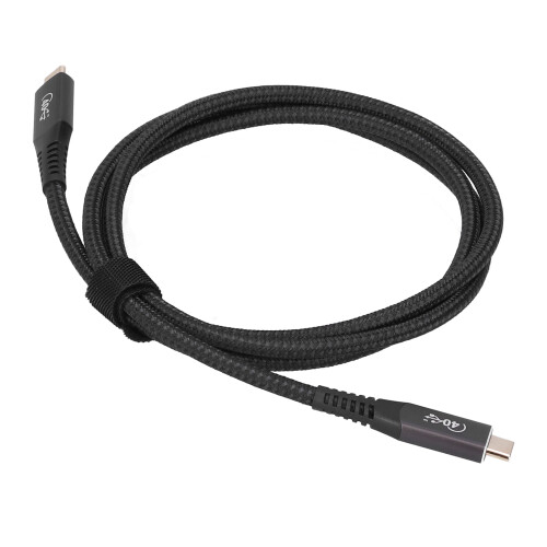 Thunderbolt Compatible USB4 Cable 40Gbps Data Transfer Rate Fast Charging Technology Up To 240W For High Resolution Monitors And Strong Compatibility 1