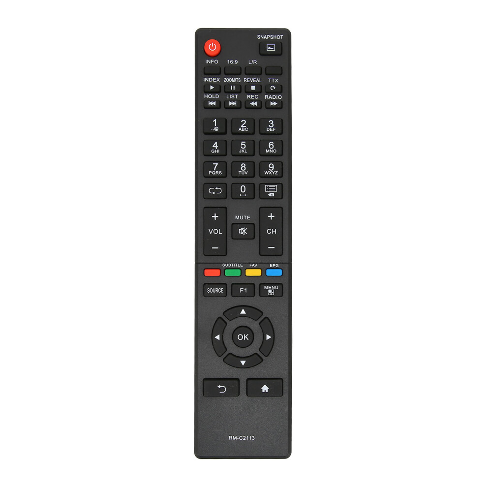 Infrared Remote Control, Fits Magnavox Lcd Tv, Replacement Infrared For Jvc Rm-C2113 Lt-49N552a Lt-55N552a, Pre-Programmed, Sensitive Keys, Durable Ab 9176269357368
