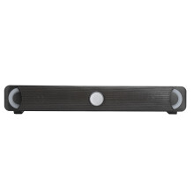Barre de son de bureau, enceintes portables pour ordinateur avec son clair, système stéréo HiFi alimenté par USB, haut-parleurs large bande à