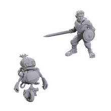 Orym, of the Air Ashari & Fresh Cut Grass: Critical Role Unpainted Miniatures (W23) - Board Game