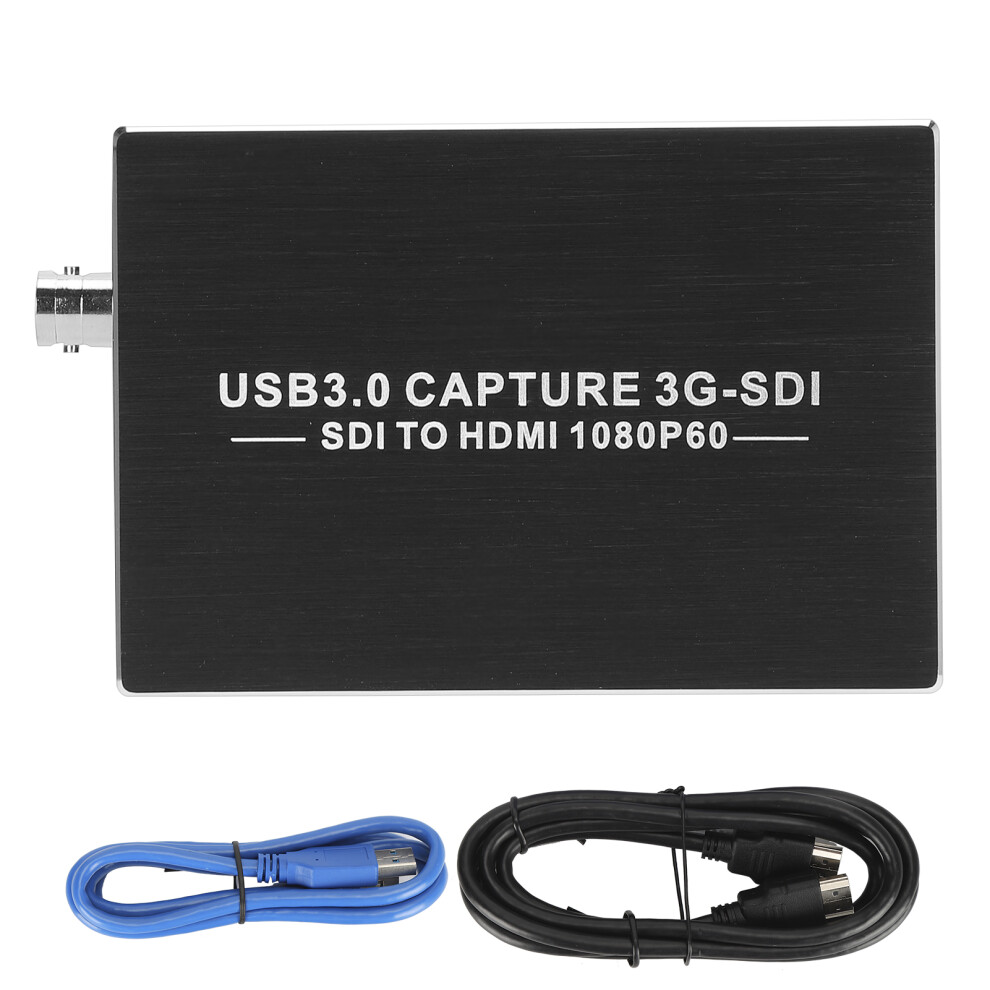 Sdi Hdmi Video Capture Converter, Work With Third Party Software High Speed Usb 3.0 Hdmi Loopout 1080P 60Fps Video Capture No Driver Required 9012494038439