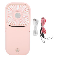 Przenośny mini wentylator USB z funkcją ładowania, przenośny wentylator z funkcją latarki, transformowalna konstrukcja, zapasowy powerbank,