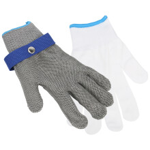 AntiCutting Steel Gloves Level 5 Safety, XXL Stainless Steel Hand Protection