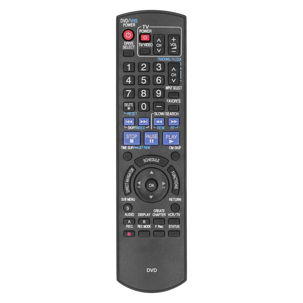 Replacement Remote Control For Panasonic Dvd Recorder High Grade Alternative With No Programming Required Works When Batteries Installed Operable Dist 9176269205607