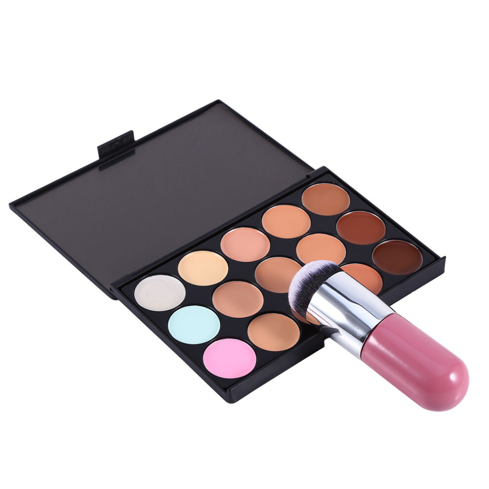 Cream Matte Contour Concealer Kit, Full Coverage Concealer Ultra Defined Look Highlighter And Contouring Palette Customizable Highlighting Shades Sculpt Fa