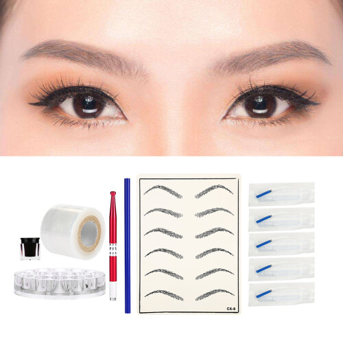 Precision Tattoo Kit, Stainless Steel Needles With Sharp And Smooth Edges For Multi-function Pen, Ergonomic Grip Permanent Makeup Tools, Gamma Radiat 2
