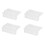 4Pcs Aquarium Fish Tank Plastic Clips Glass Cover Strong Support Holde 1