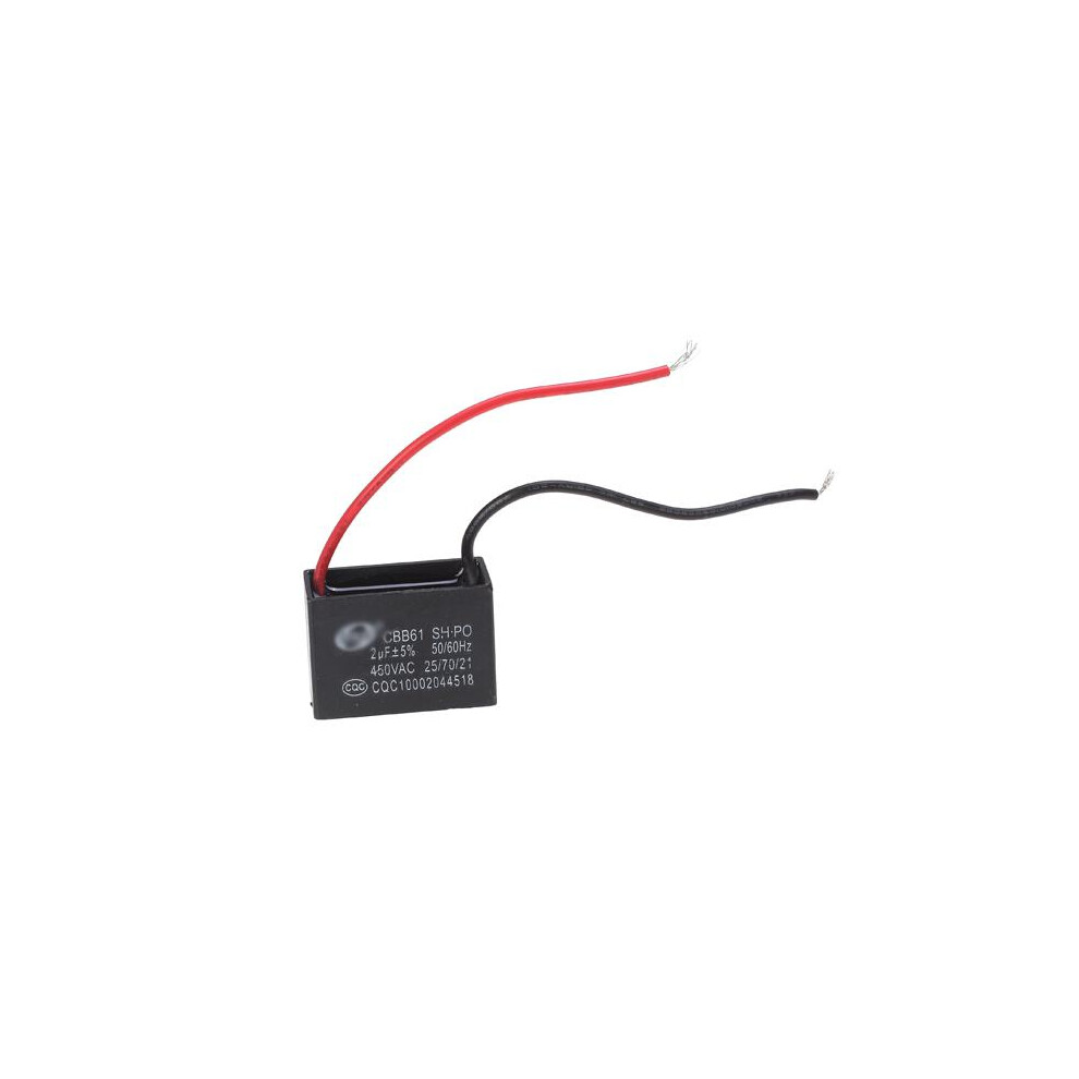 450V Ac 2Uf 50/60Hz Polypropylene Film Motor Start Run Capacitor Cbb61 6901423396494