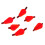 6Pcs Float Foam Strike Indicator For Fly Fishing Red 3