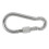 1 x Screw Lock D Shape Carabiner Hook Keyring Clips Camping Outdoor Bu 3