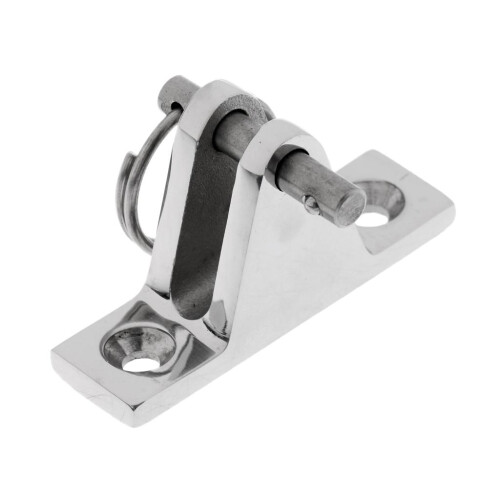 Boat Bimini Top Deck Hinge Fitting Quick Release Pin Marine Stainless 1