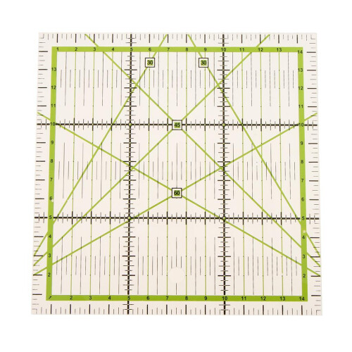 1 Piece Plastic Quilting Template Patchwork Tailor Sewing Ruler Square
