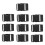 10 Pieces 38mm Plastic Side Quick Release Buckle Replacement Belt Conn 3