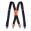 Suspender for Men ElasticStrong Clips 3.8cm Wide Adjustable X Type Bra 3