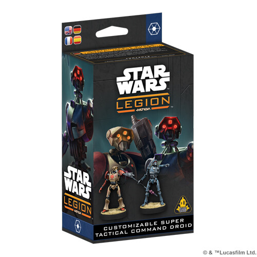 Asmodee Star Wars: Legion - Customisable Super Tactical Command Droid - Board Game