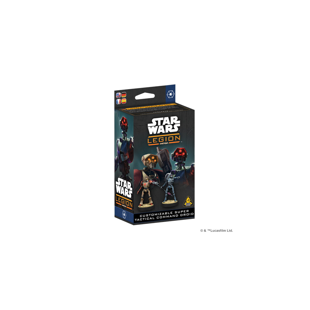 Photos - Board Game Asmodee Star Wars: Legion - Customisable Super Tactical Command Droid 