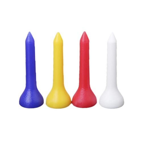 100Pcs 35mm Mixed Color Plastic Golf TEES