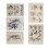 5 x  Patterned Fake Tattoo Practice Skin for Tattoo Machine Needle Su 2