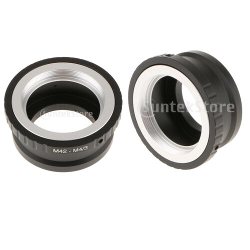 2x Camera Mount Adapter Ring for M42 Lens to Micro 4/3 MFT Olympus Pan 1