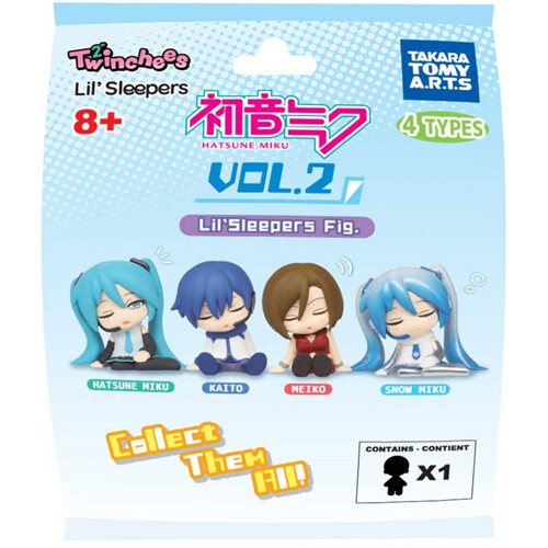 TOMY Hatsune Miku Lil' Sleepers Figures Wave 2